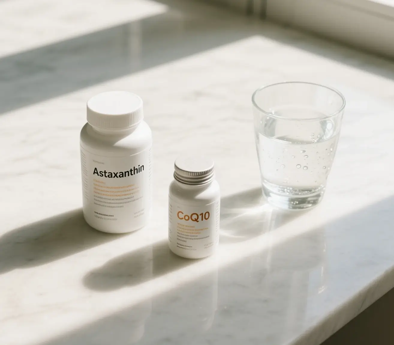 A allaf gymryd CoQ10 ac Astaxanthin ar yr un pryd?
