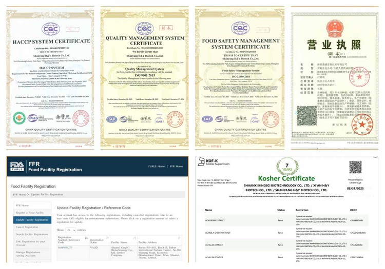 Certifications Certifications